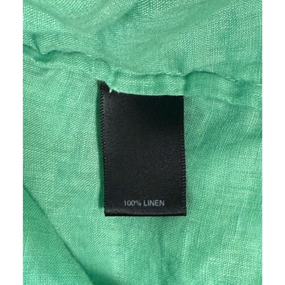 Avenue Women's Linen Minimalist Coastal Resort Vacation Casual Shirt Sz 18/20 - Picture 5 of 6